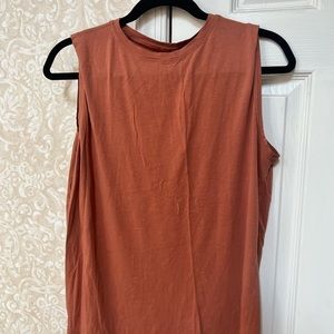 Lululemon muscle tank, burnt orange size 6